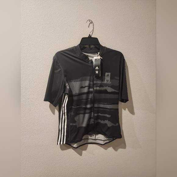 Women's Adidas x Thebe Magugu Aeroready Cycling Jersey - Picture 10 of 16
